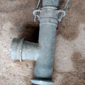 TÊ 3" AZ em Aço Zincado (KREBSFER)- G0008