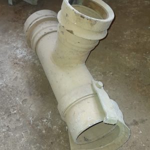 TÊ 6" AZ em Aço Zincado (KREBSFER)- G0007