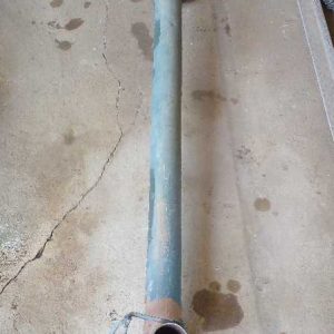 Tubo Az Curva Az Engate Rápido - 1,14Mts. 3"×3" - G010026