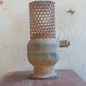 Válvula De Pé Aço Zincado (5") - G010038