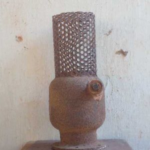 Válvula De Pé Aço Zincado (4") - G010037