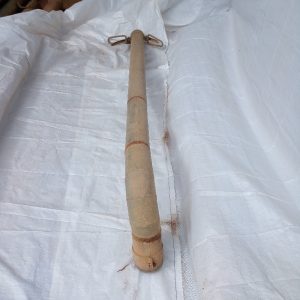 Tubo Em Curva Em Aço Zincado Engate Rápido 90° -  2,5Mts. Até Início Da Curva (5 1/2") - G020014