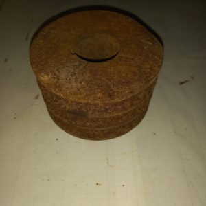 Polia em V Com 3 Canais  110mm Ferro Fundido - SCR0185