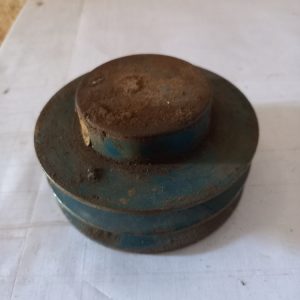 Polia em V com 2 canais  100mm Ferro Fundido - SCR0191