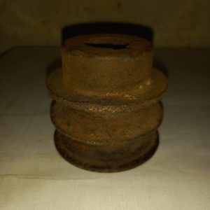 Polia em V com 2 Canais  70mm  Ferro Fundido -SCR0195