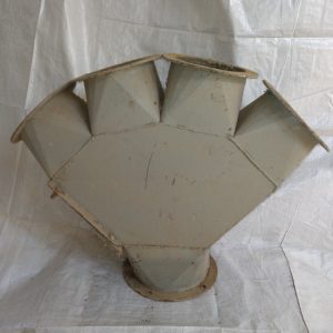 Registro Duplo uma entrada de 200mm e quatro saídas de 150mm - Pendular - SCR0122