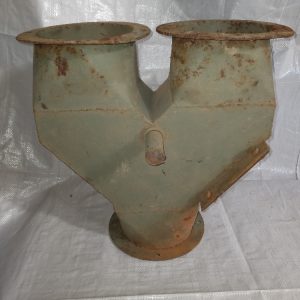 Registro de uma entrada e duas saídas  em Y retas de 150mm  - SCR0125