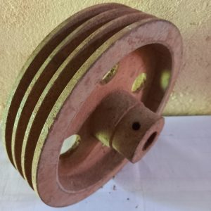 Polia em V com 4 canais 34,5mm  Ferro Fundido - SCR0179