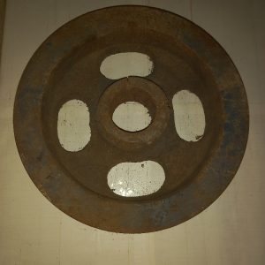 Polia em V com 2 Canais 280mm - Ferro Fundido - SCR0181