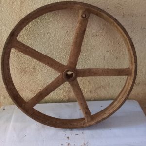 Polia Lisa diâmetro externo 44,6mm  Ferro Fundido - SCR0213