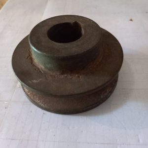 Polia em V com 1 Canal  80mm de Ferro Fundido - SCR0220